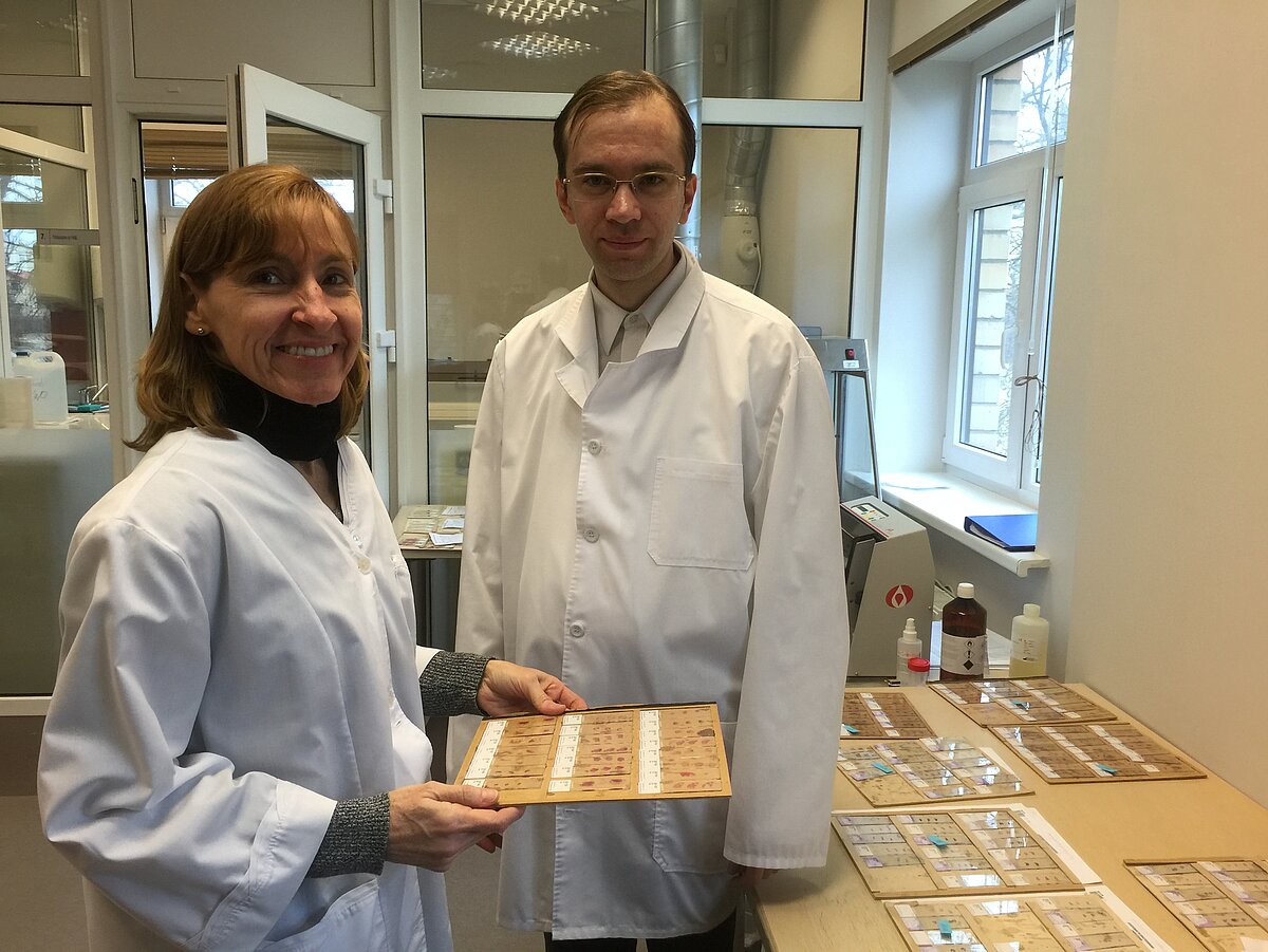 Prof. Maria Blanca Piazuelo un Dr. med Sergejs Isajevs