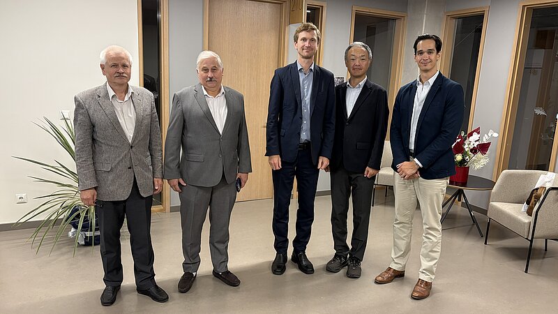 Latvijas Universitāti apmeklēja Japānas Medicīnas pētniecības un attīstības aģentūras (AMED) pārstāvji