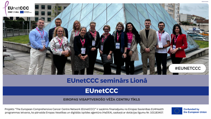 EUnetCCC seminārā Lionā diskutē par personalizētas vēža profilakses attīstību Eiropā